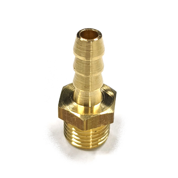 [BARB1/4-8] Barb 1/4 BSP 8 mm Brass (Oil Pump)