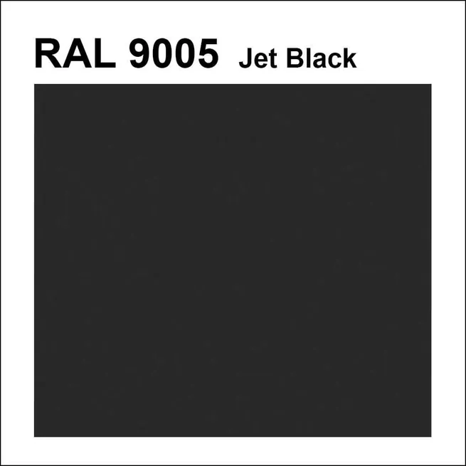 [AE60004000323] Axalta RAL 9005 Deep Jet Black Polyester 70% Semi Gloss Powder Coating (20kg Box)